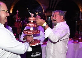 Paolo Ghirelli en julio de 2016 en la fiesta que organizó cuando cumplió 70 años.