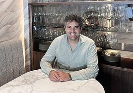 Juanjo Carmona, en el nuevo Salitre.