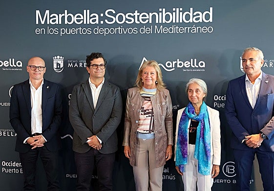 Muñoz ha inaugurado la jornada 'Sostenibilidad en los puertos deportivos del Mediterráneo' celebrada en Puerto Banús.