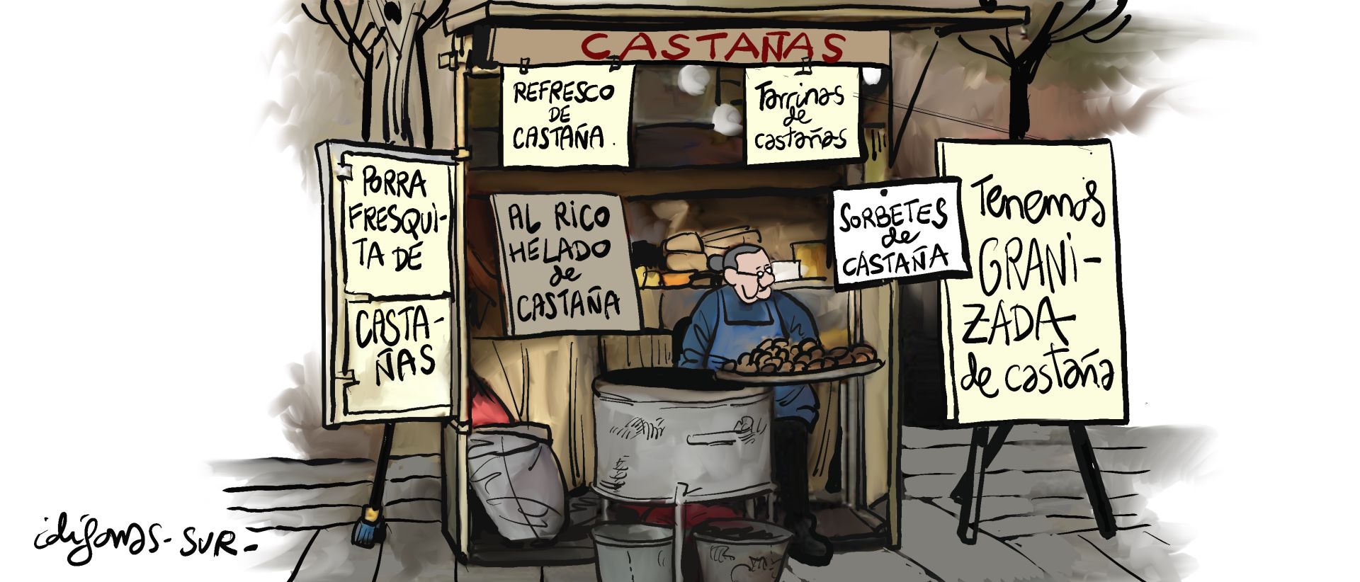 El mes de octubre, en las viñetas de Idígoras y Pachi