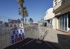 Las obras comenzaron a principios de octubre.