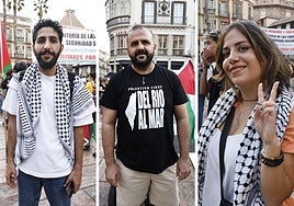 Yazan Sabbah, Adham Mahmoud y Rama Haydar.