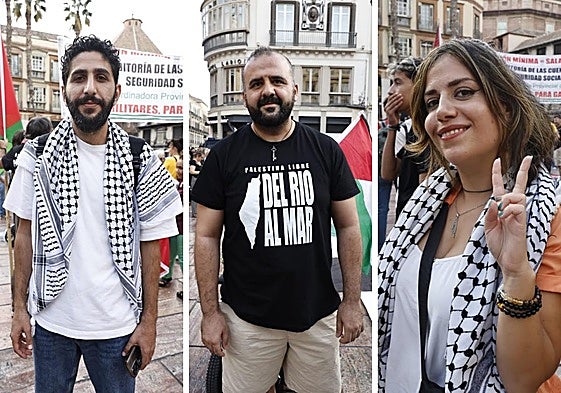 Yazan Sabbah, Adham Mahmoud y Rama Haydar.