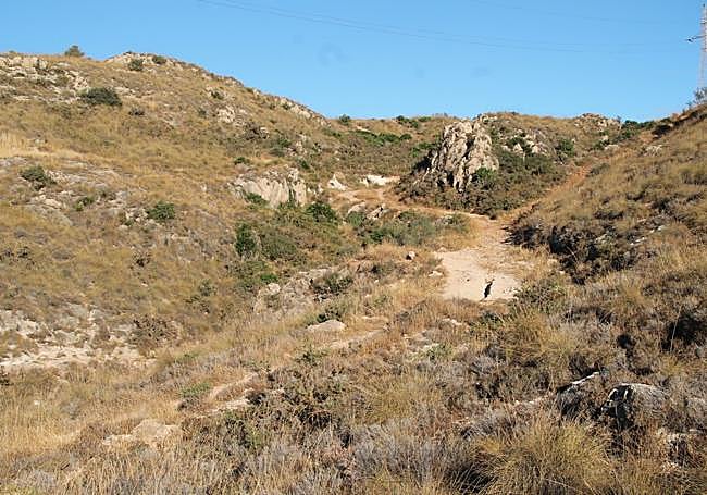 Subida hacia cerro Cabello
