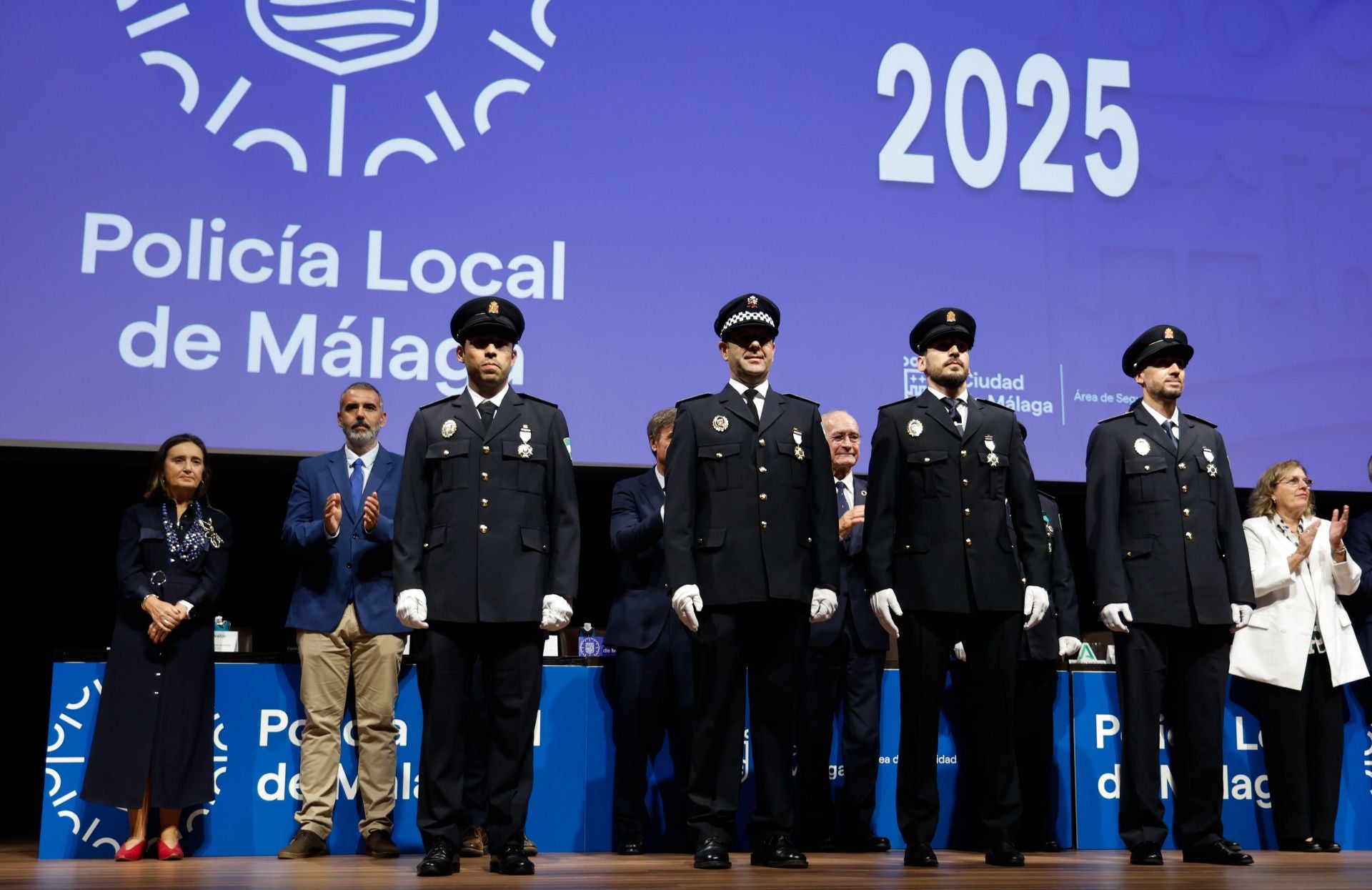 La Policía Local de Málaga celebra los actos del día de su patrón