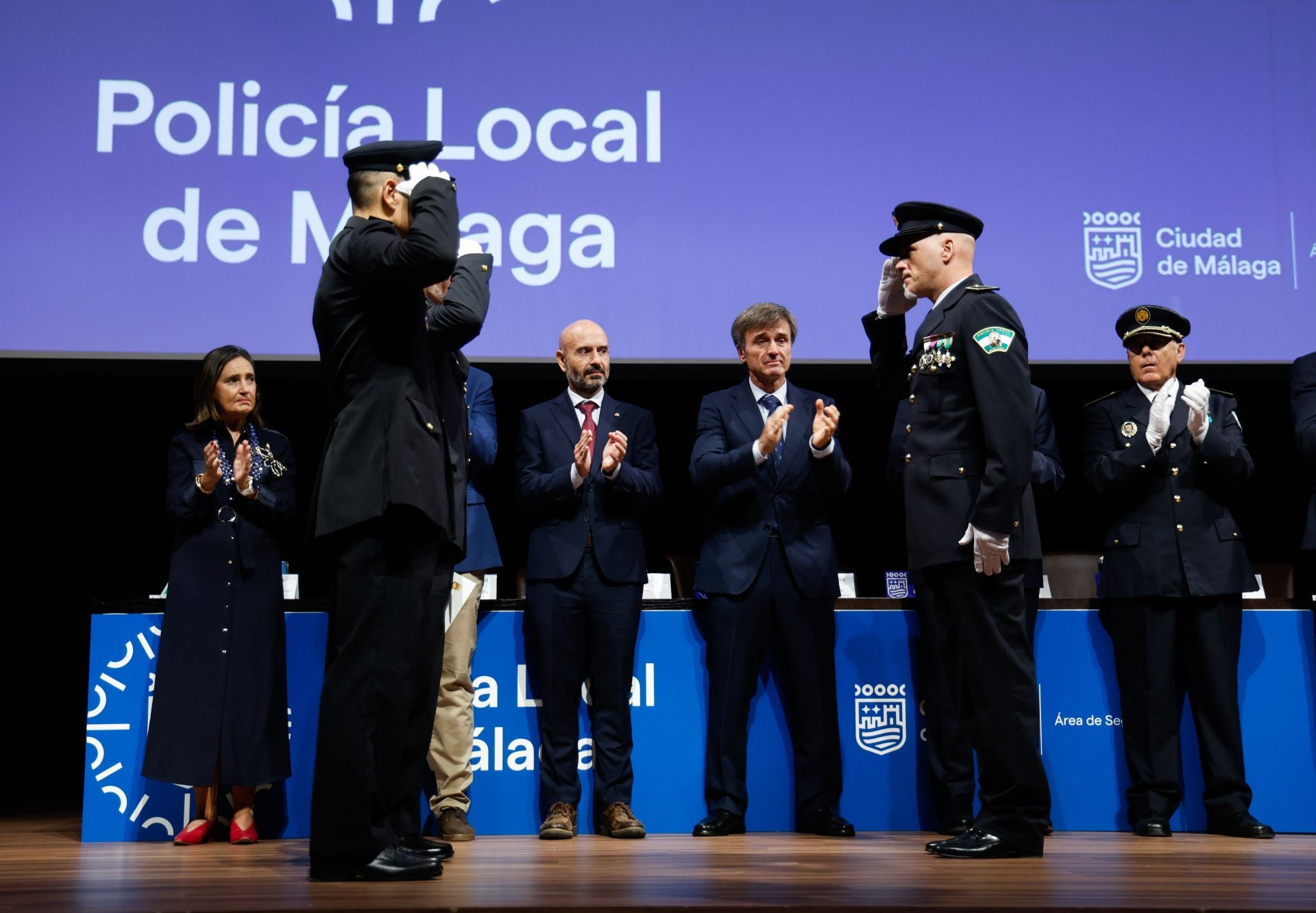 La Policía Local de Málaga celebra los actos del día de su patrón