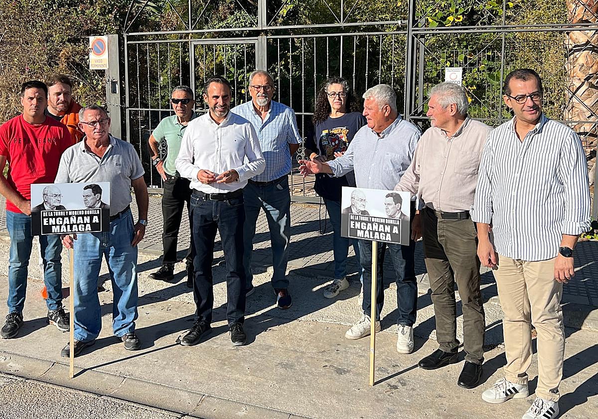 El PSOE califica el nuevo plan Guadalmedina como «otra ocurrencia de De la Torre que nunca verá la luz»