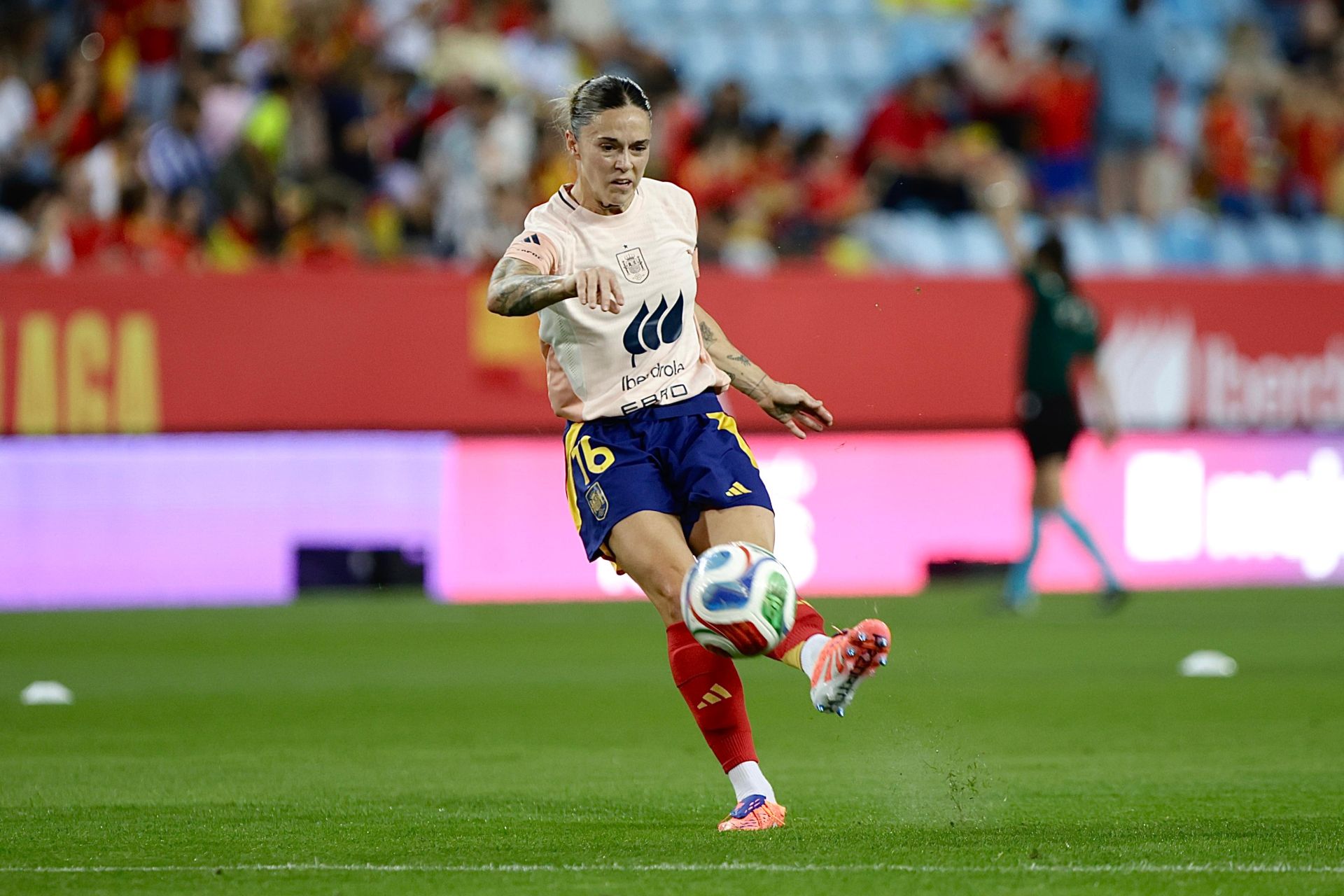 El España-Suecia jugado en Málaga, en imágenes