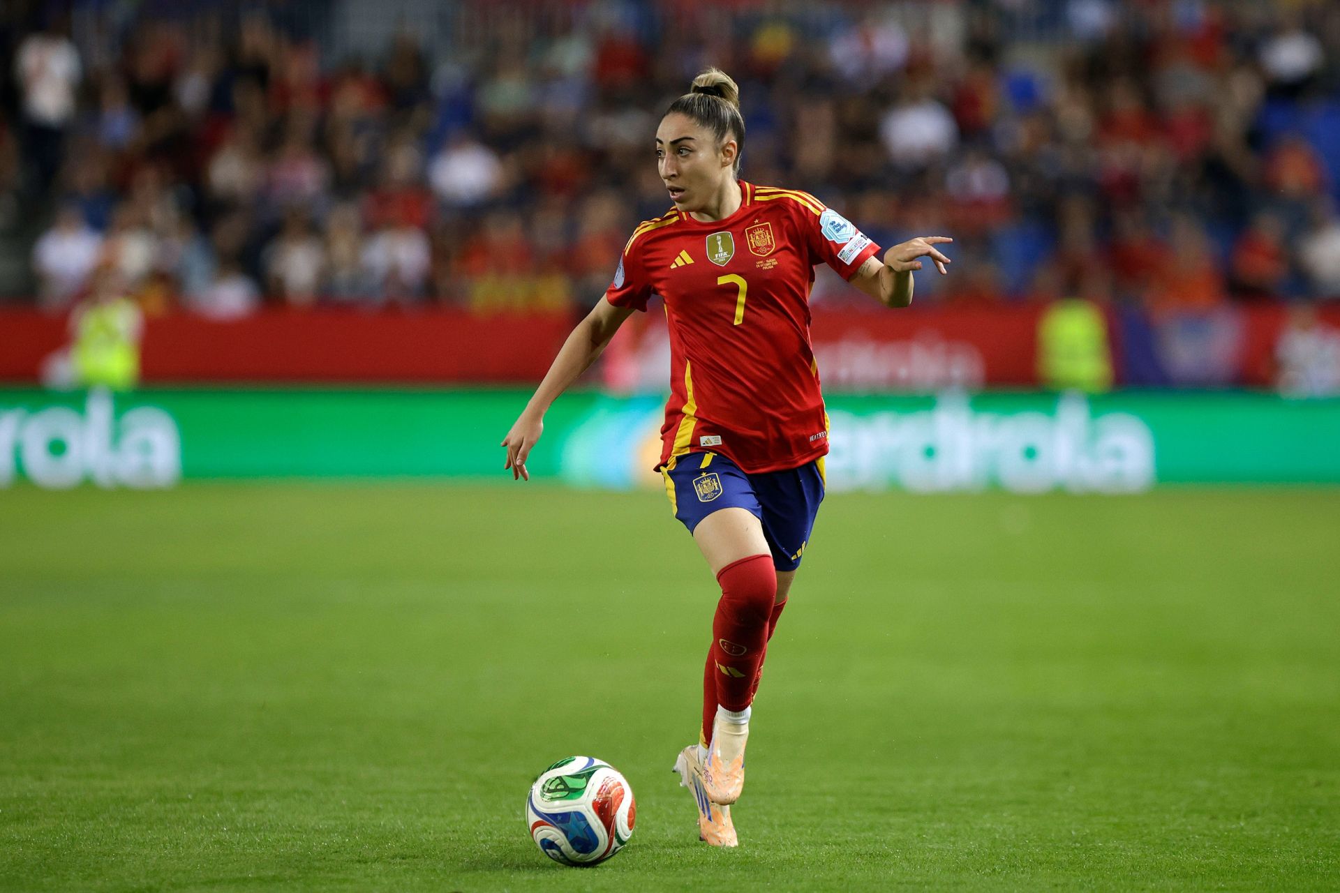 El España-Suecia jugado en Málaga, en imágenes