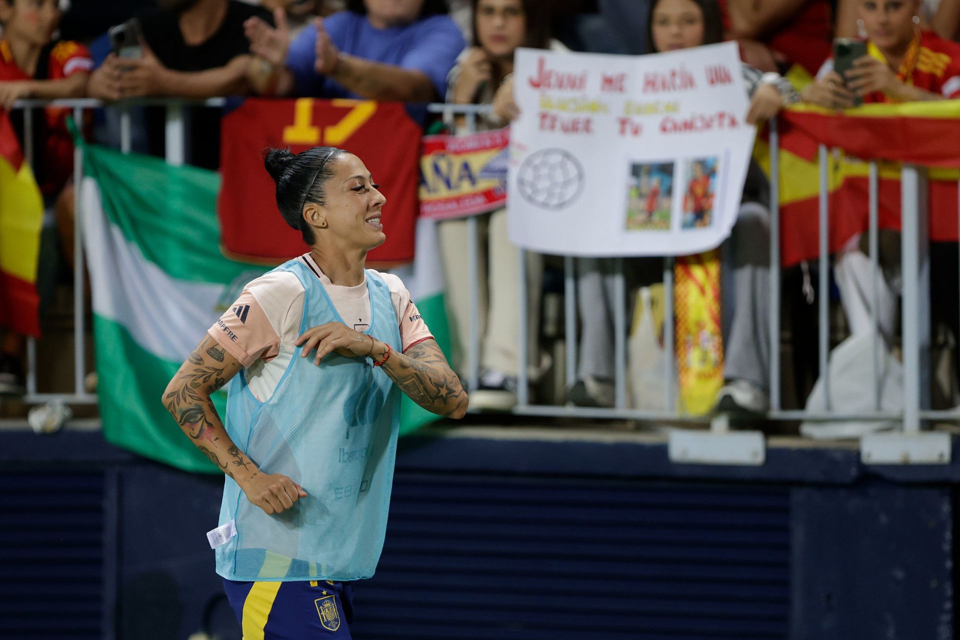 El España-Suecia jugado en Málaga, en imágenes