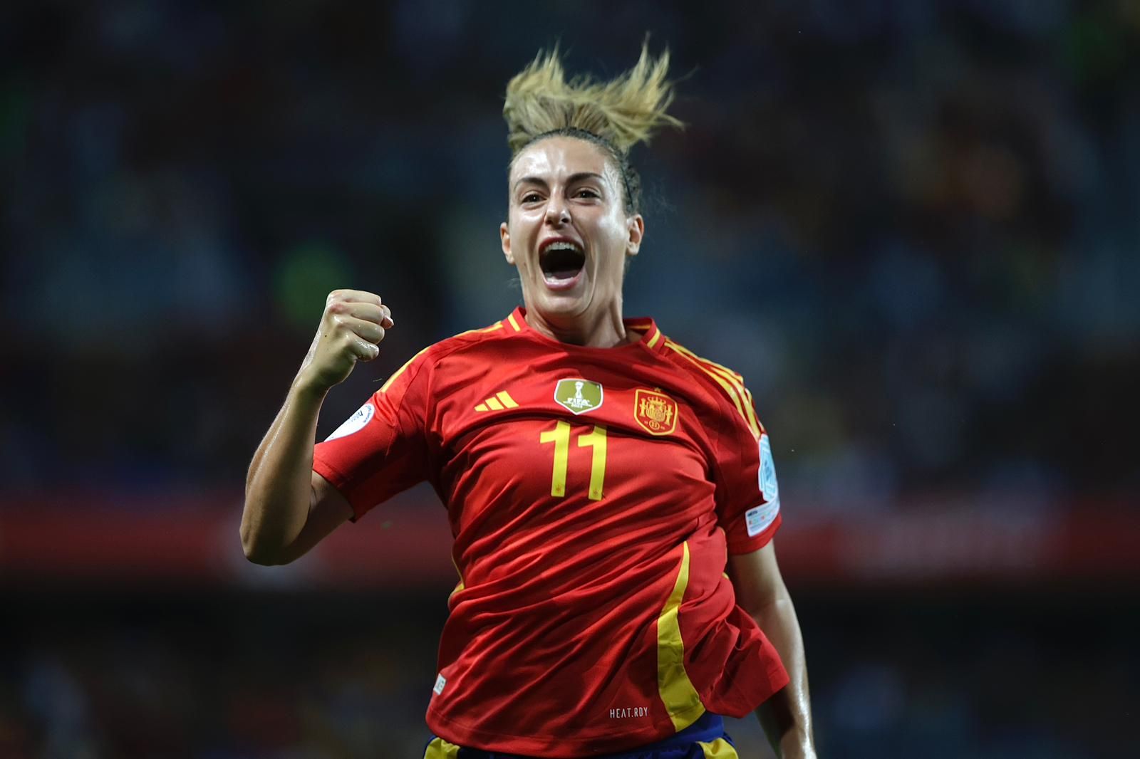 El España-Suecia jugado en Málaga, en imágenes