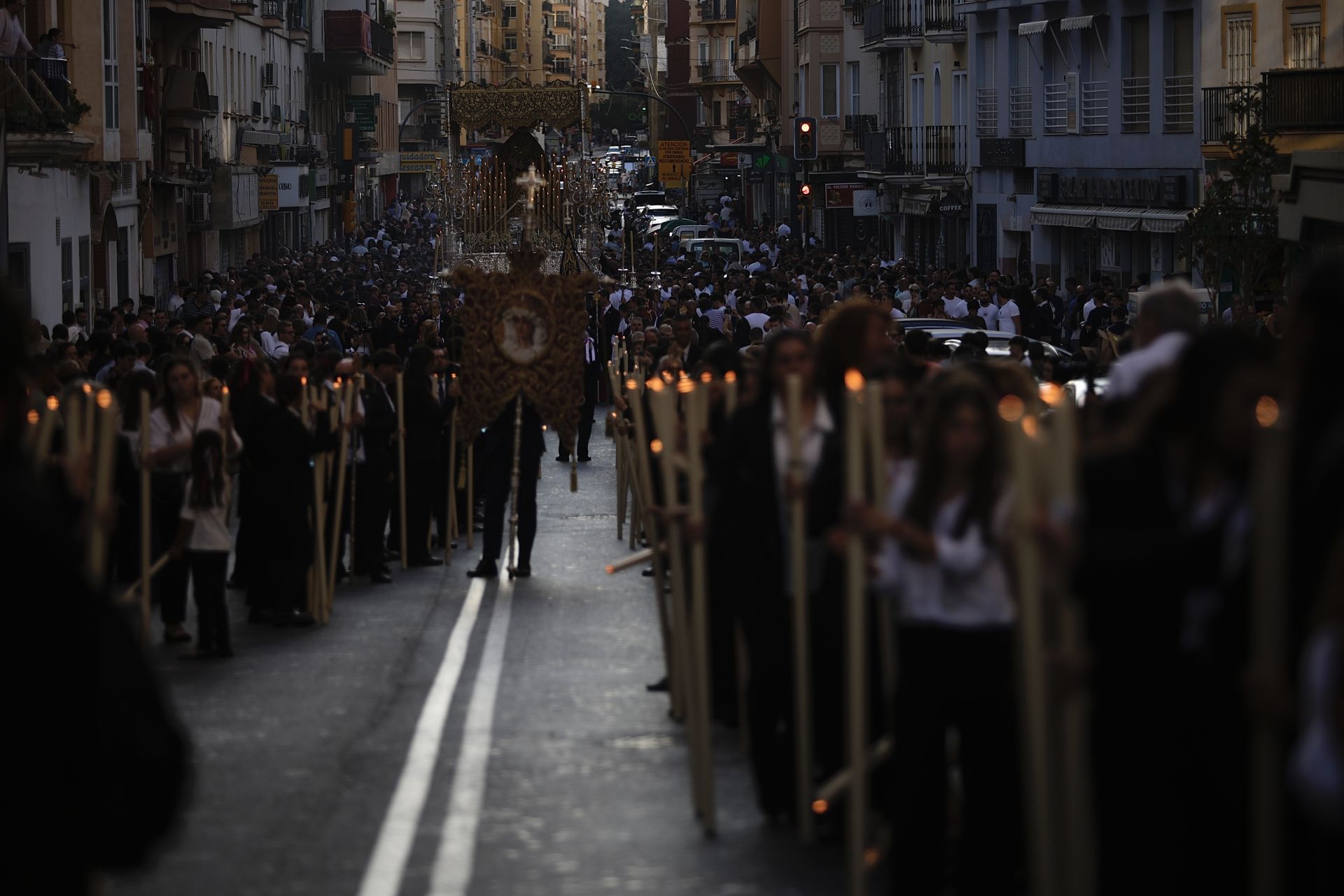 La procesión extraordinaria de la Virgen de la Trinidad, en imágenes