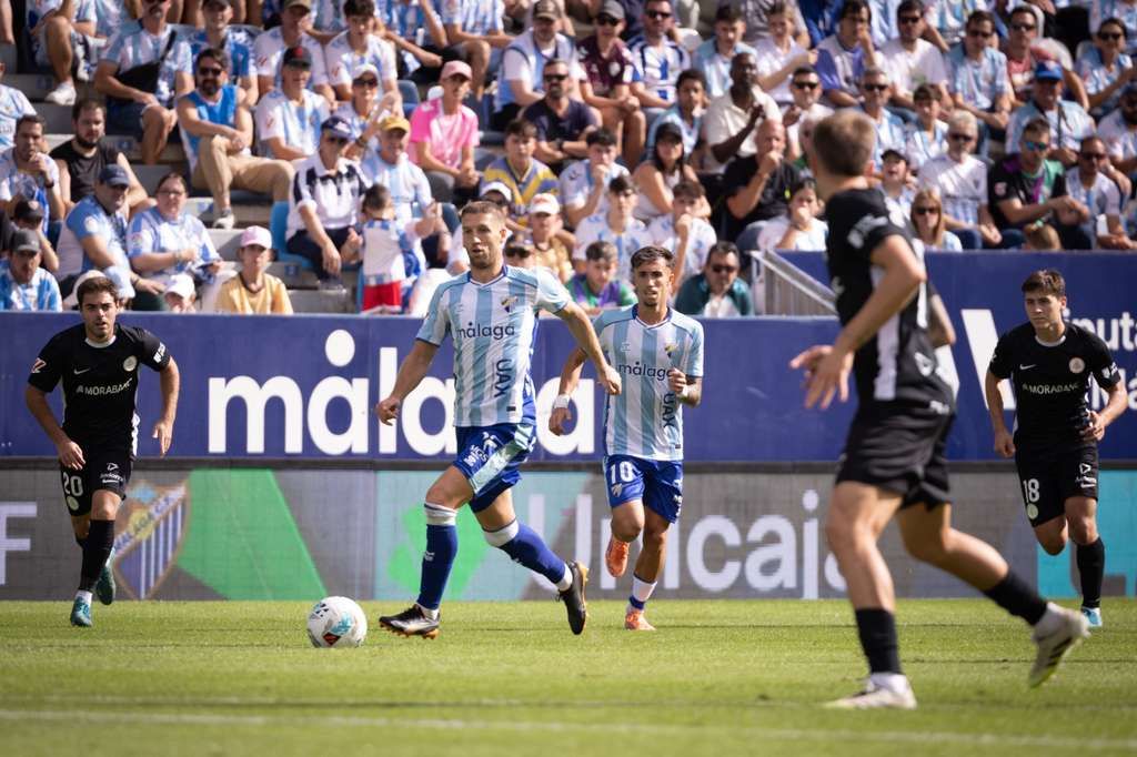 El Málaga-Andorra, en imágenes