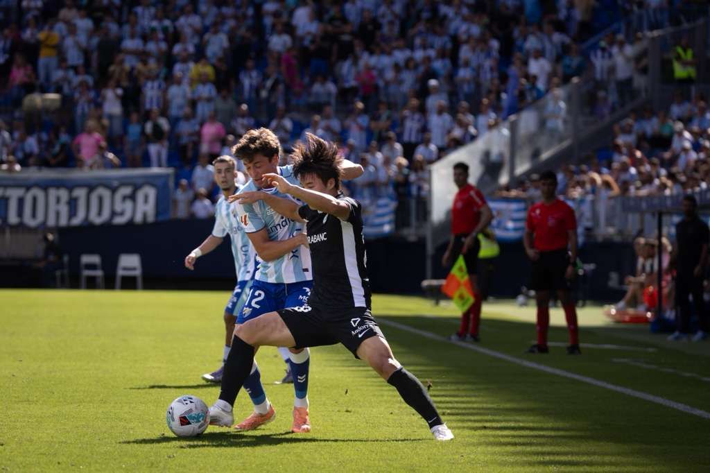 El Málaga-Andorra, en imágenes