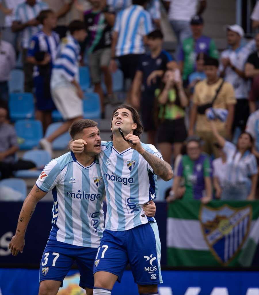 El Málaga-Andorra, en imágenes