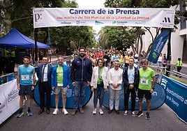 La VIII edición de la Carrera por la Libertad de Prensa, en imágenes