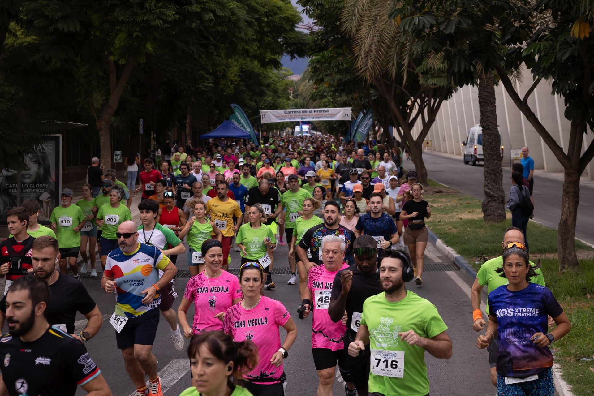 La VIII edición de la Carrera por la Libertad de Prensa, en imágenes