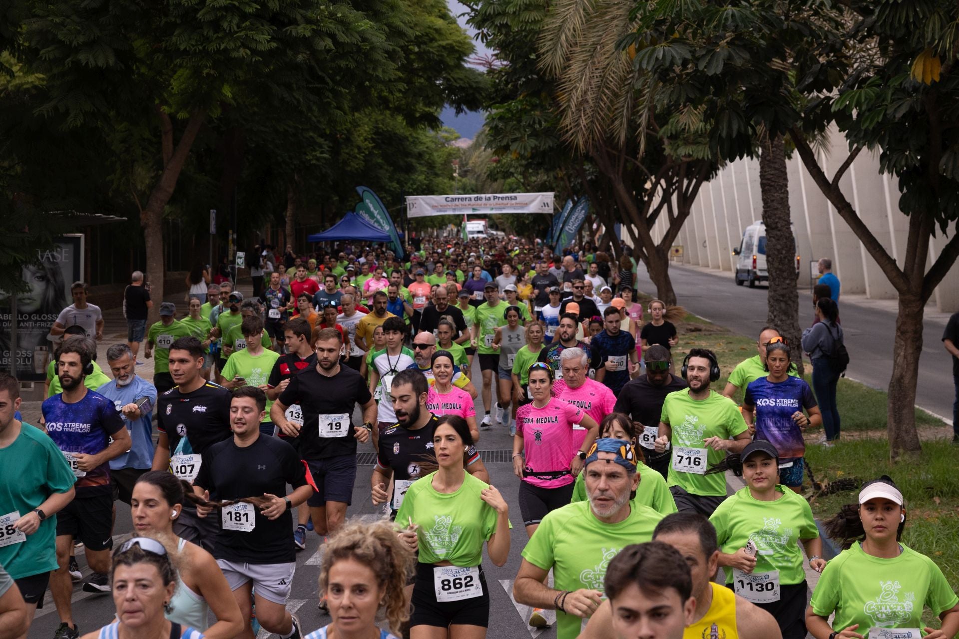 La VIII edición de la Carrera por la Libertad de Prensa, en imágenes