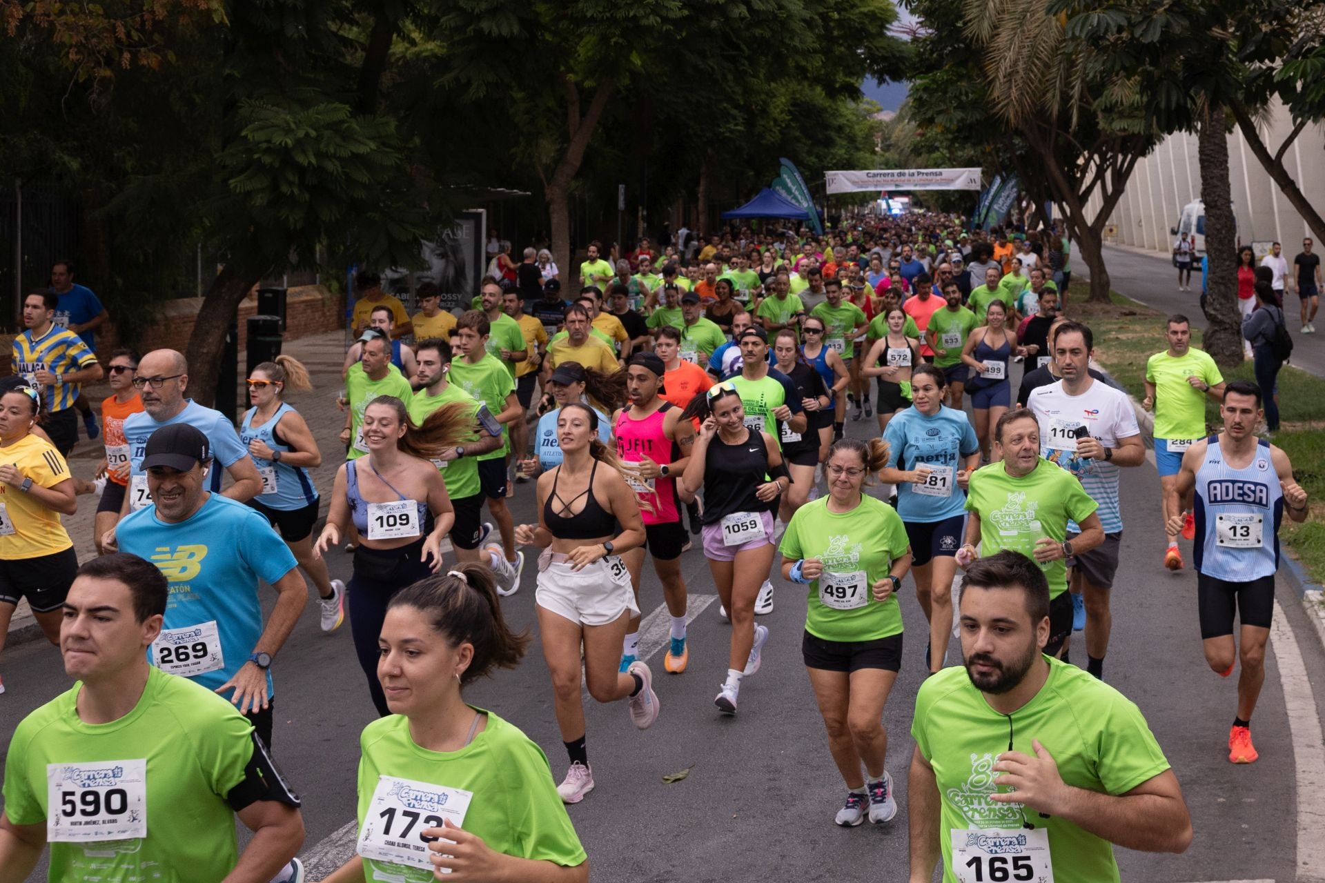 La VIII edición de la Carrera por la Libertad de Prensa, en imágenes