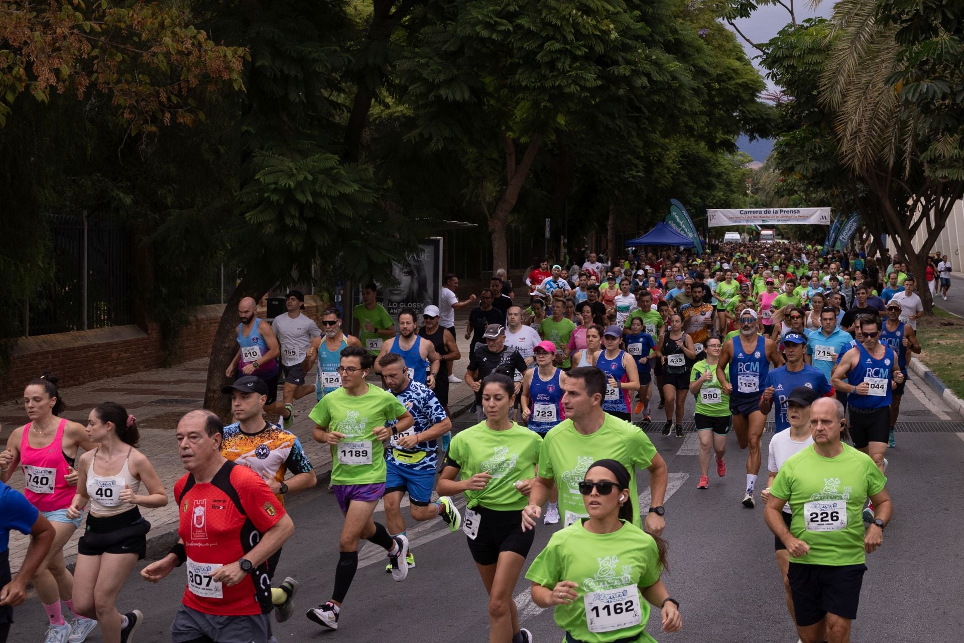 La VIII edición de la Carrera por la Libertad de Prensa, en imágenes