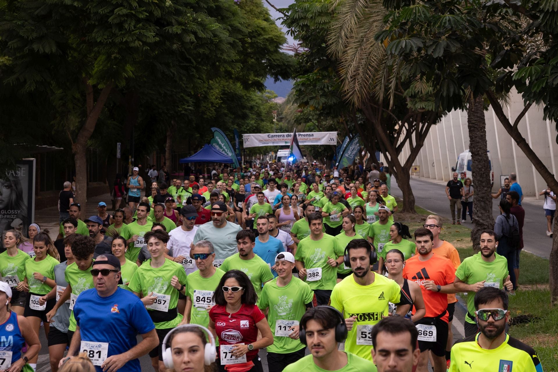 La VIII edición de la Carrera por la Libertad de Prensa, en imágenes