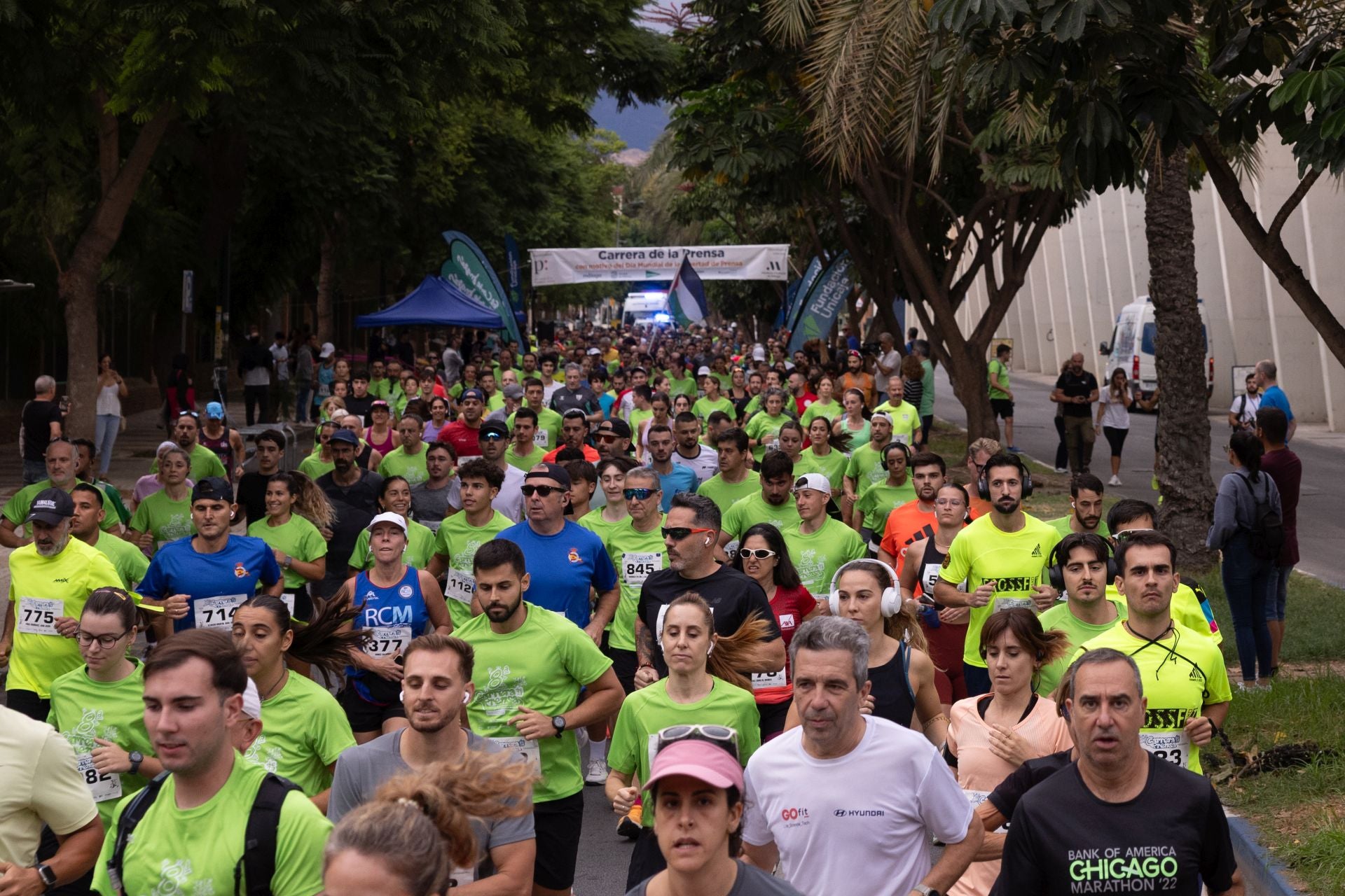 La VIII edición de la Carrera por la Libertad de Prensa, en imágenes