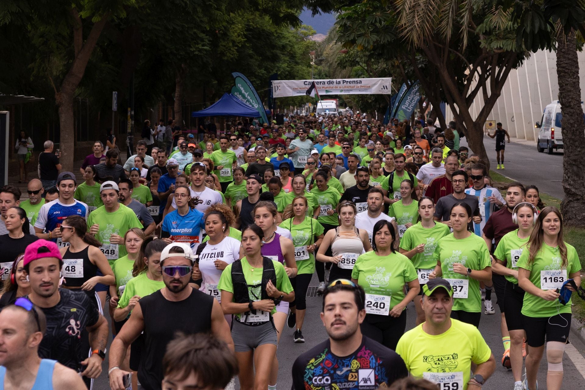 La VIII edición de la Carrera por la Libertad de Prensa, en imágenes