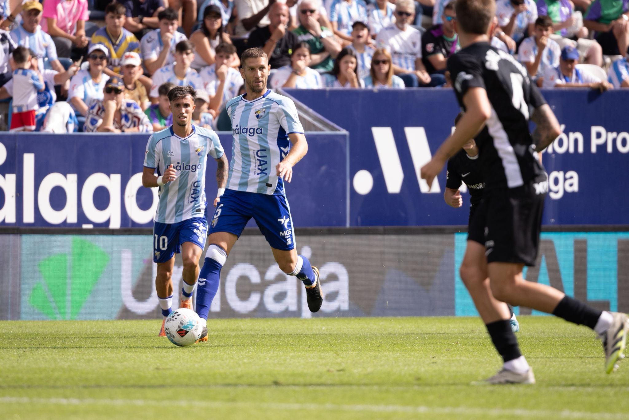El Málaga-Andorra, en imágenes