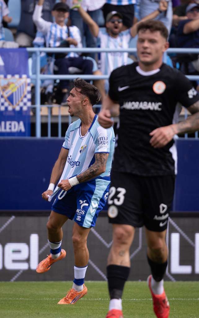 El Málaga-Andorra, en imágenes