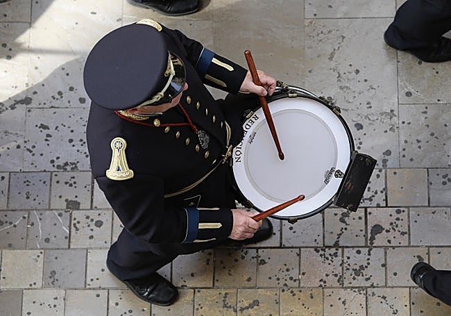 Componente de la banda Redención de Córdoba, que en 2026 no saldrá tras el Señor de la Cena.
