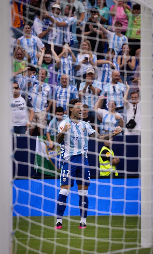 El Málaga-Andorra, en imágenes