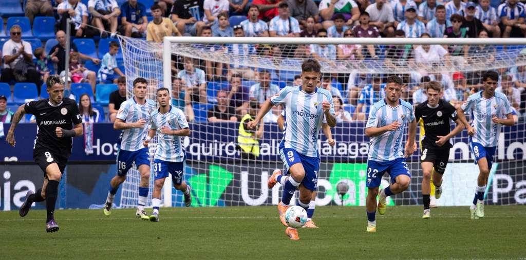 El Málaga-Andorra, en imágenes