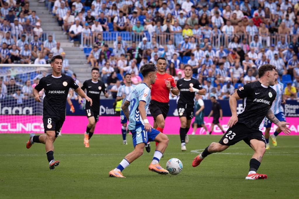 El Málaga-Andorra, en imágenes