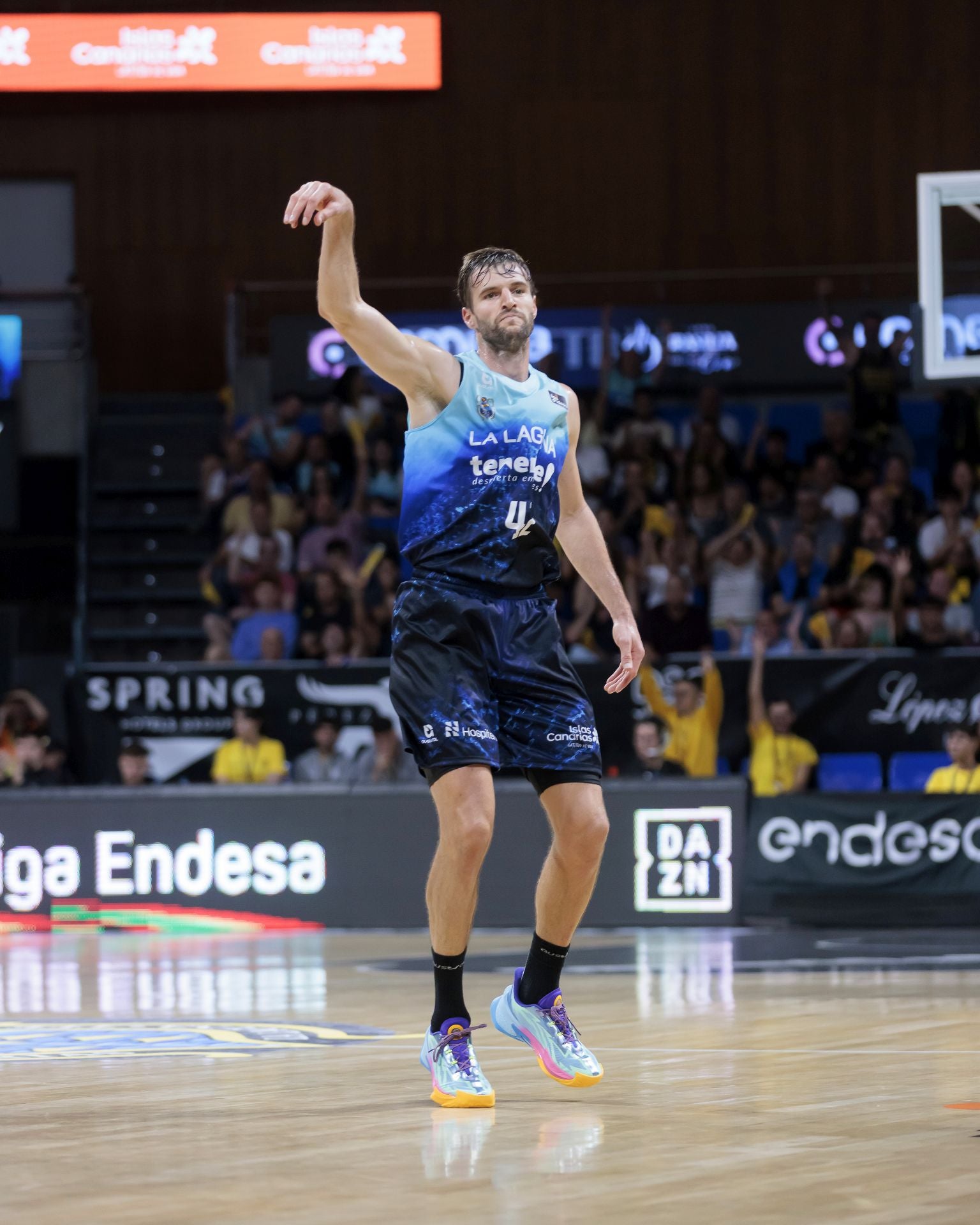 El partido La Laguna Tenerife - Unicaja, en imágenes