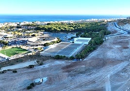 Terrenos en las que se construirán las viviendas.