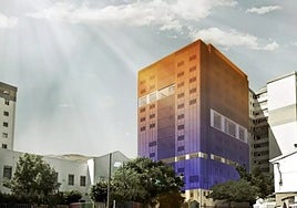 Recreación del proyecto previsto para el número 27 de la calle Cabriel.