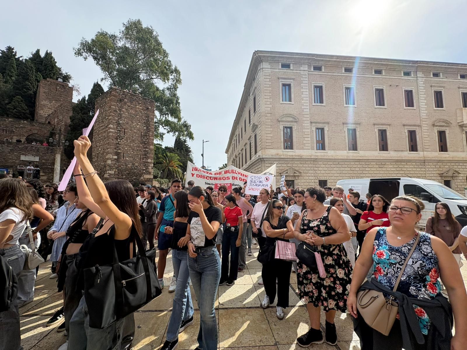 Cientos de personas se manifiestan en Málaga contra el bullying