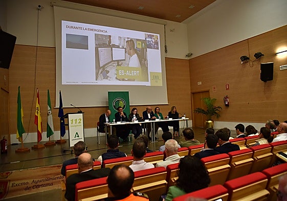 Un momento del encuentro que ha tenido lugar hoy en Cártama.