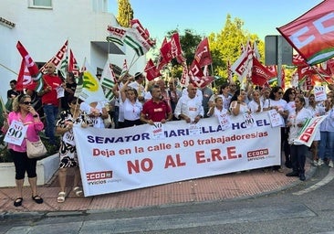La plantilla del hotel Senator Marbella acuerda un encierro indefinido