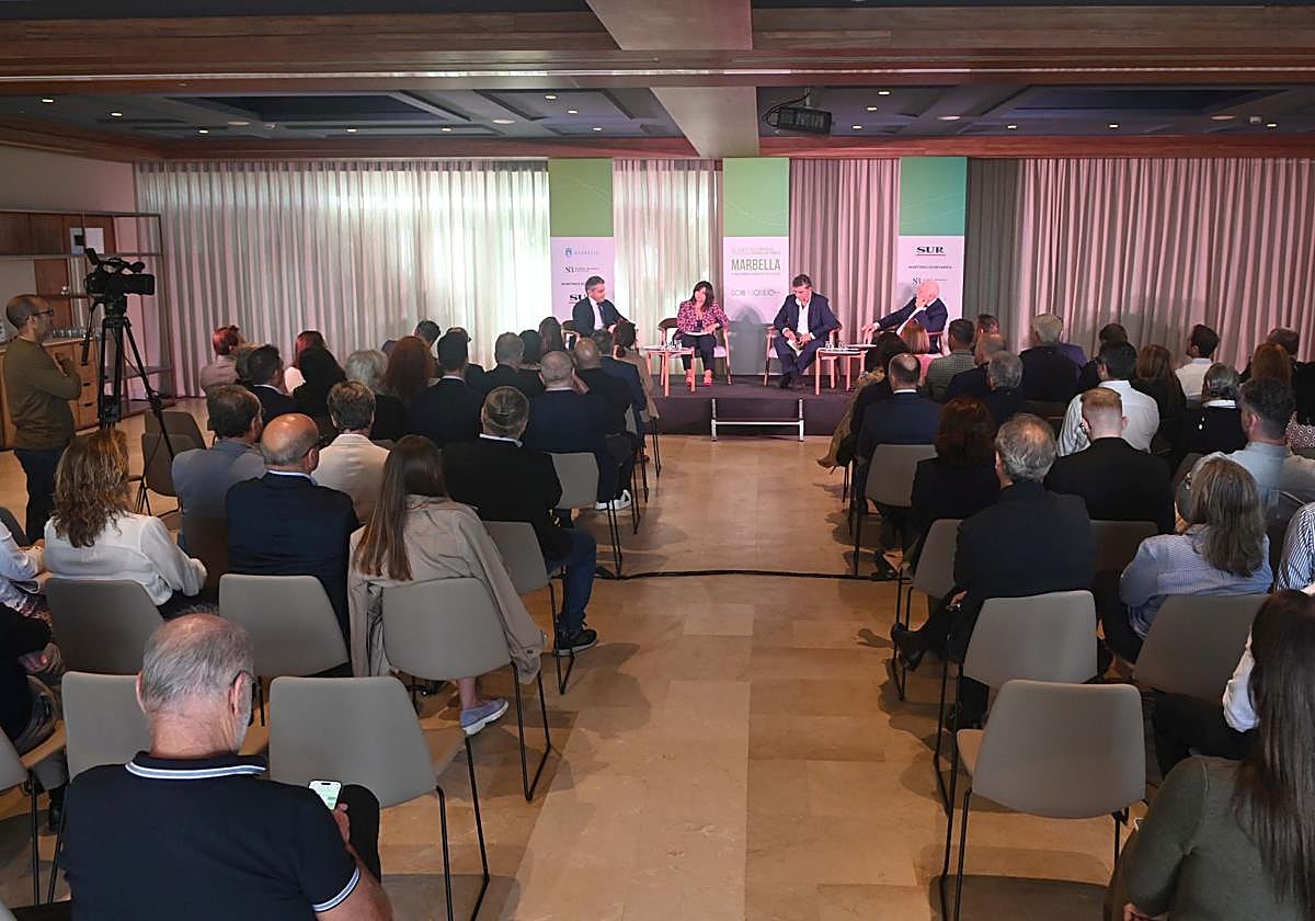 El foro foro &#039;Rumbo, el futuro de las ciudades sostenibles&#039; en Marbella, en imágenes