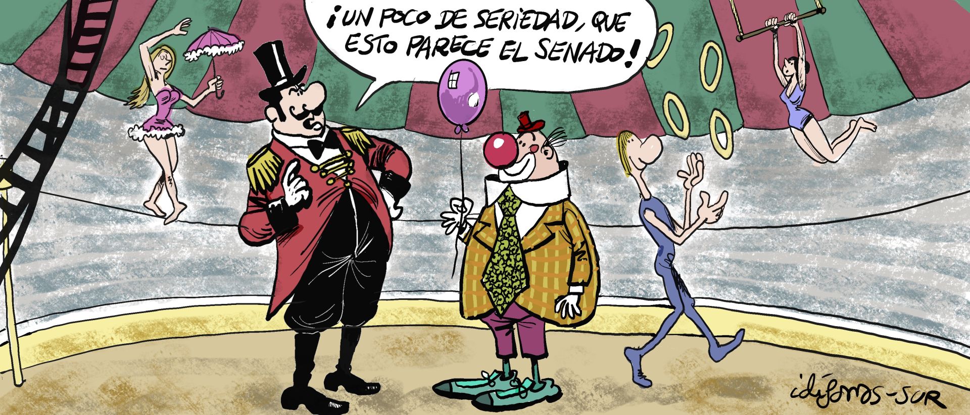 El mes de octubre, en las viñetas de Idígoras y Pachi