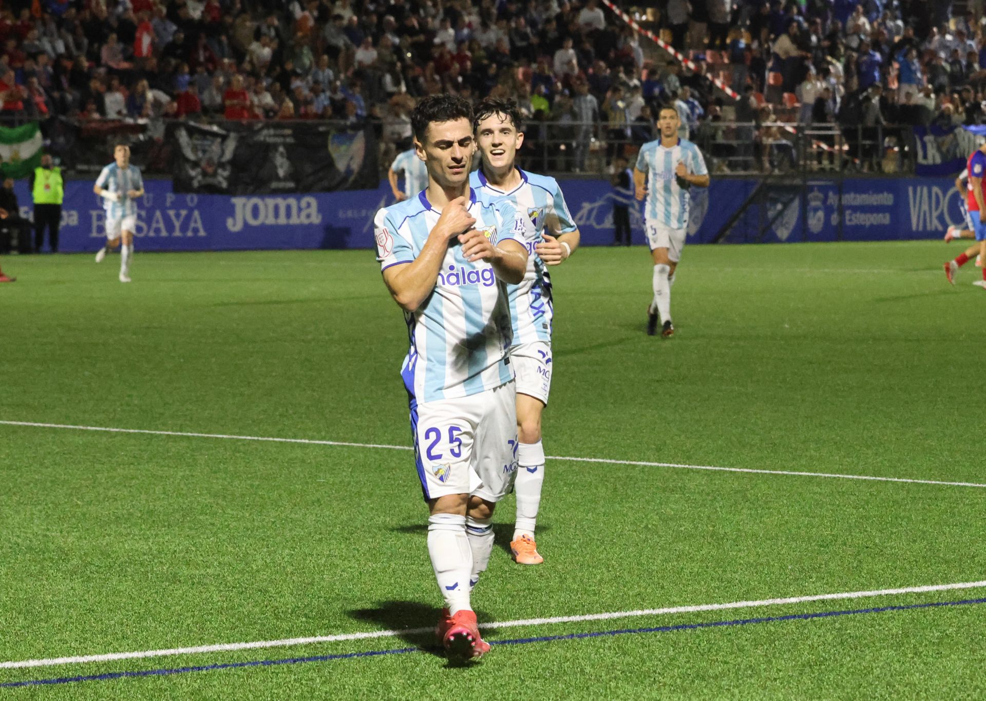 El Estepona-Málaga de Copa del Rey, en imágenes