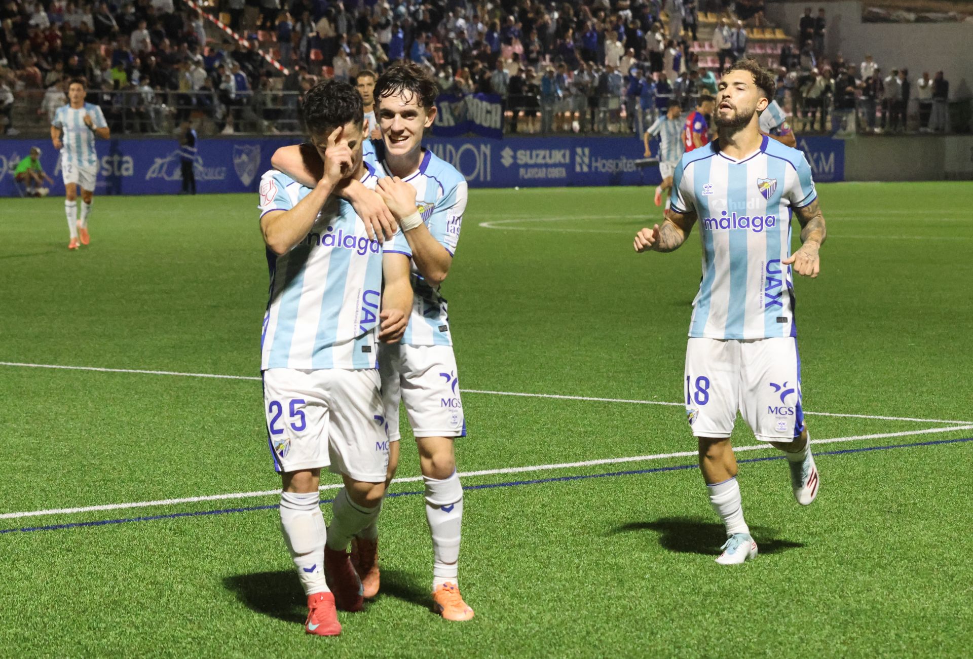 El Estepona-Málaga de Copa del Rey, en imágenes