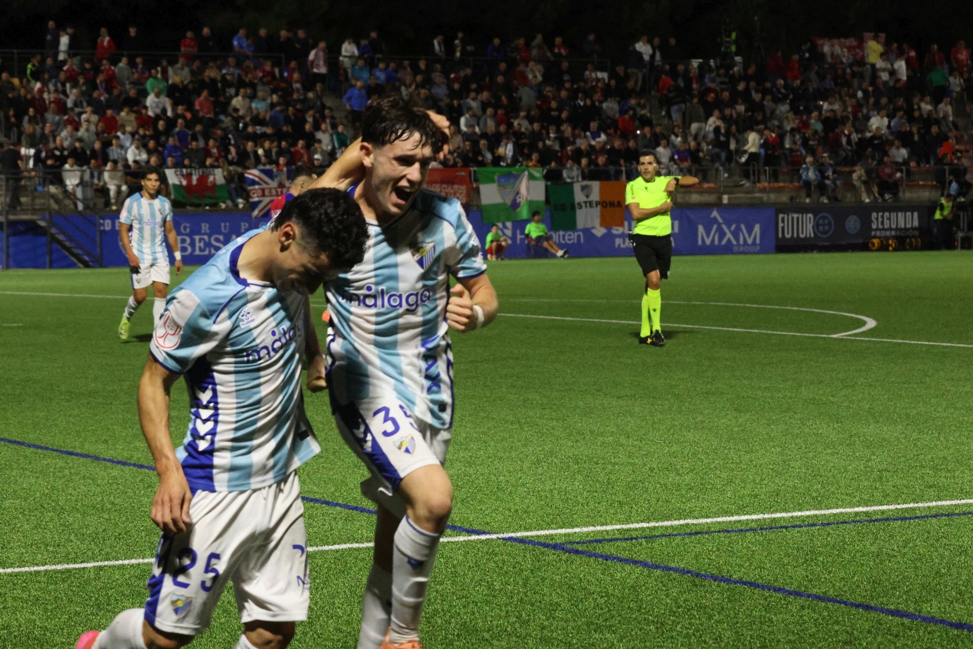 El Estepona-Málaga de Copa del Rey, en imágenes