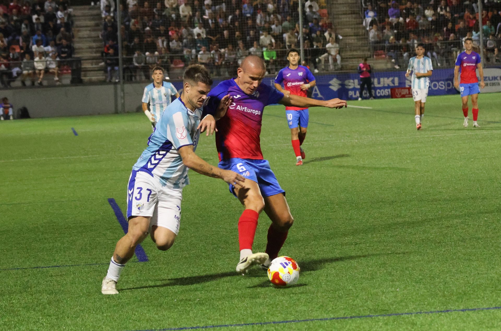 El Estepona-Málaga de Copa del Rey, en imágenes