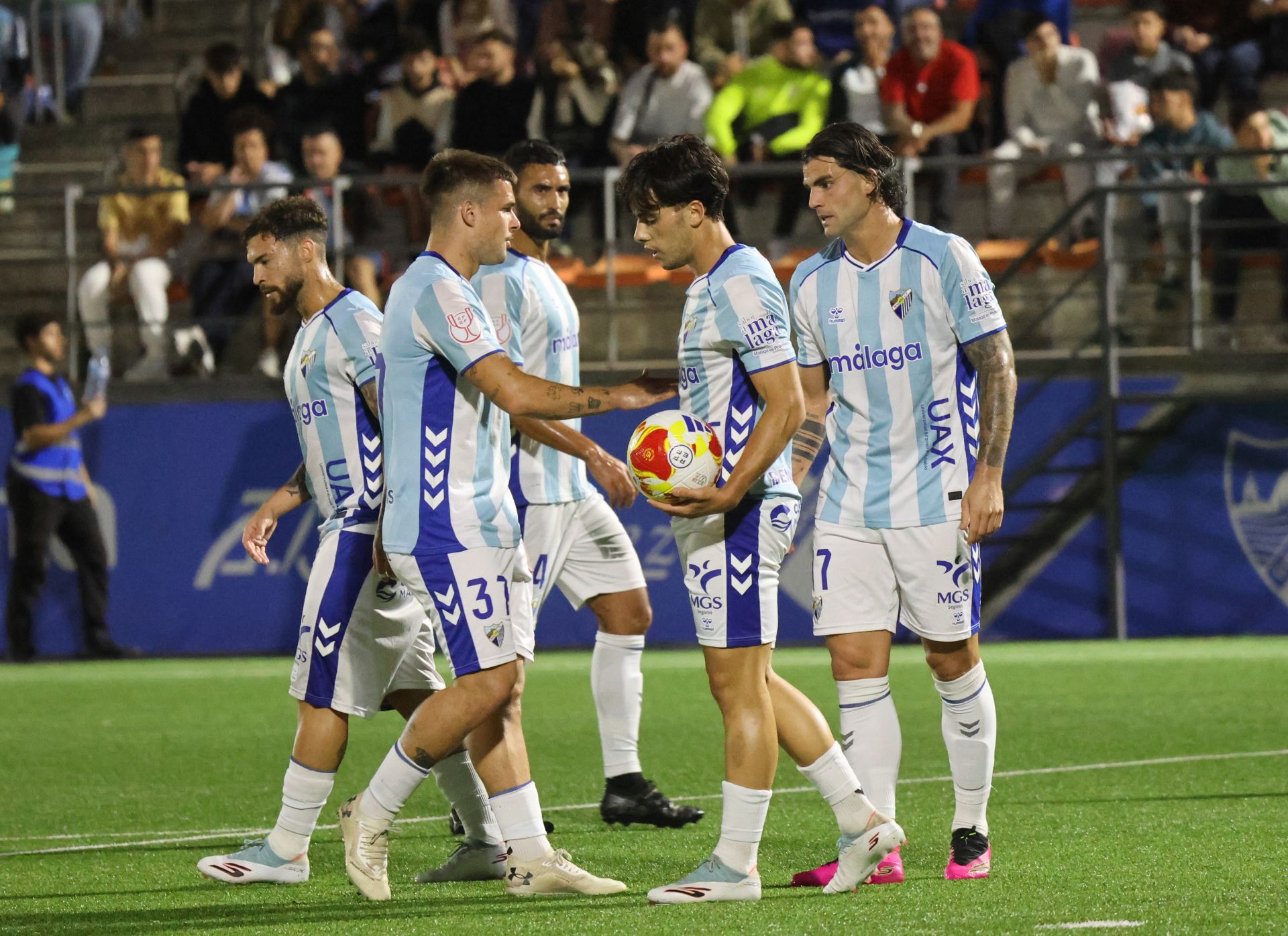 El Estepona-Málaga de Copa del Rey, en imágenes