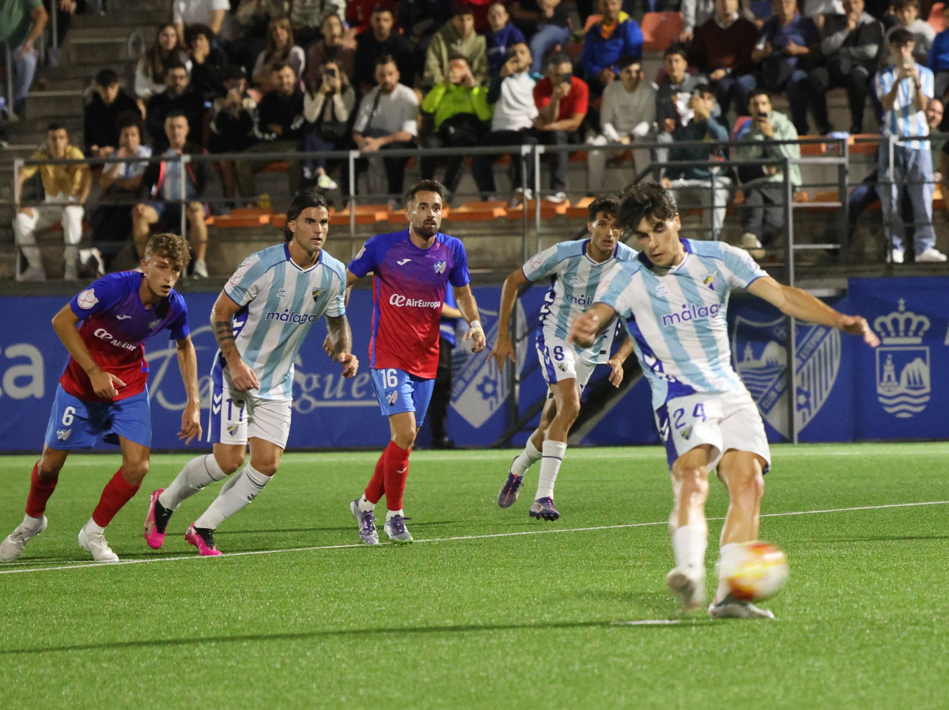 El Estepona-Málaga de Copa del Rey, en imágenes