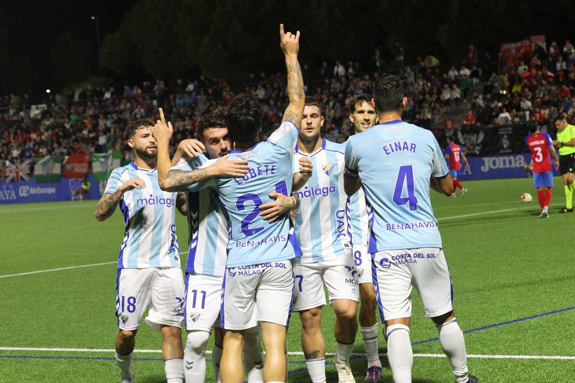 El Estepona-Málaga de Copa del Rey, en imágenes