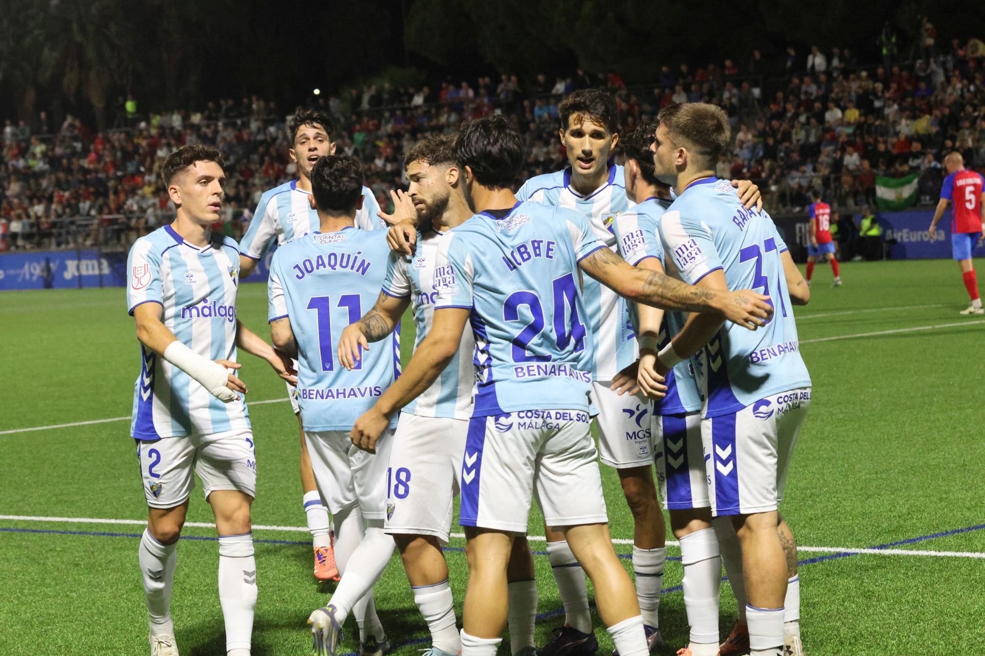 El Estepona-Málaga de Copa del Rey, en imágenes