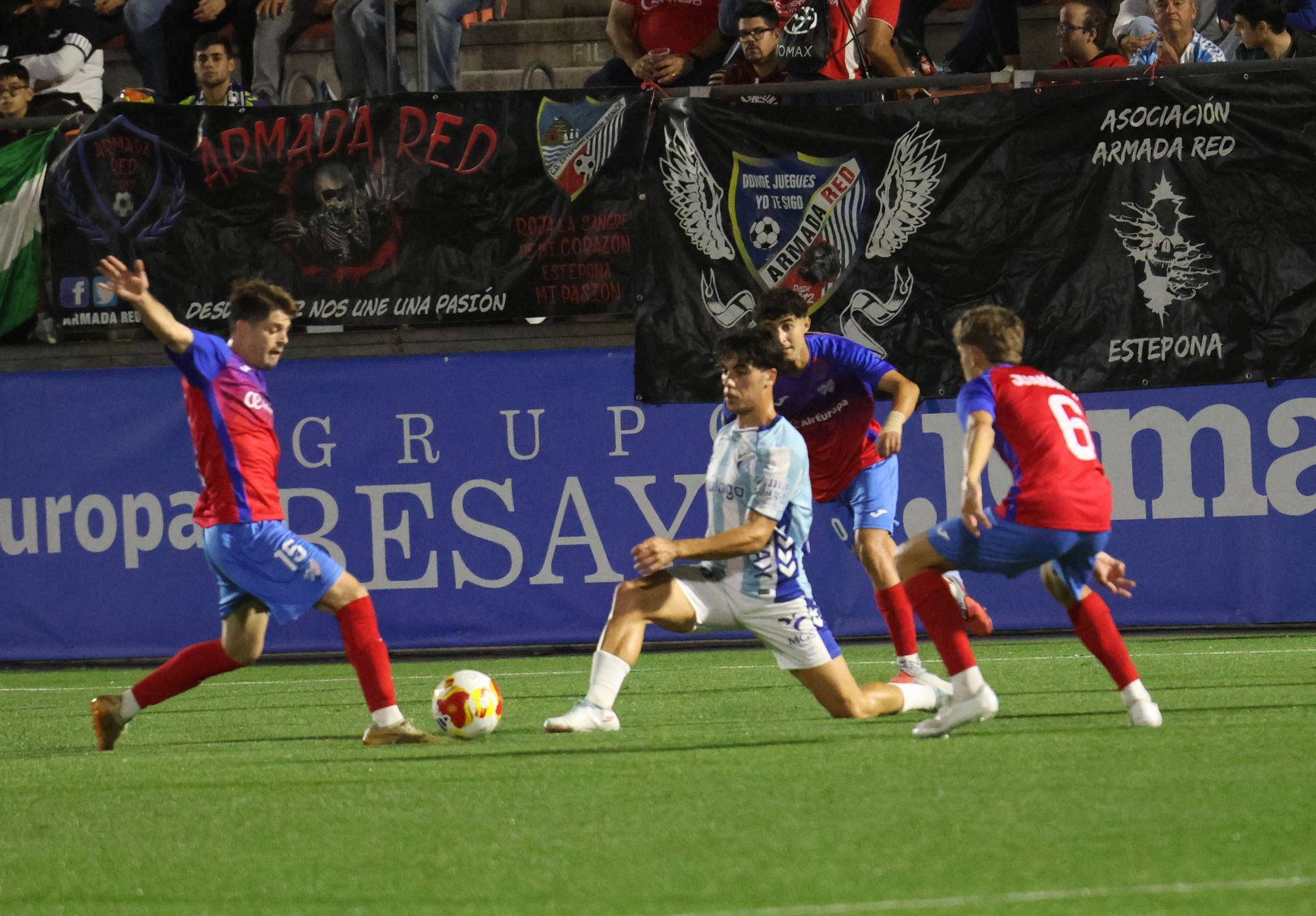 El Estepona-Málaga de Copa del Rey, en imágenes